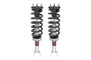 Ram 1500 Coilover Suspension Kit - Front - Rough Country - M1 Loaded Strut Pair, Adjustable - '19-'23